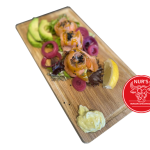 Lakserulle m. avocado